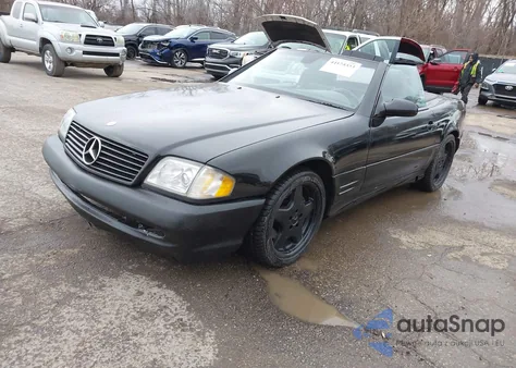 2002 Mercedes-Benz Sl 500 z USA, uszkodzony, nr VIN WDBFA68F52F201801
